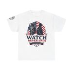 Patriotic Veteran The Watch Never Ends Tee |  American Flag Shirt