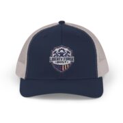 Liberty Forge Built Snapback Cap | American flag shield emblem