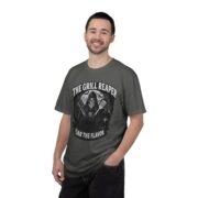 Grill Reaper Fear the Flavor T-shirt | BBQ Skull BBQing Tee - Image 4