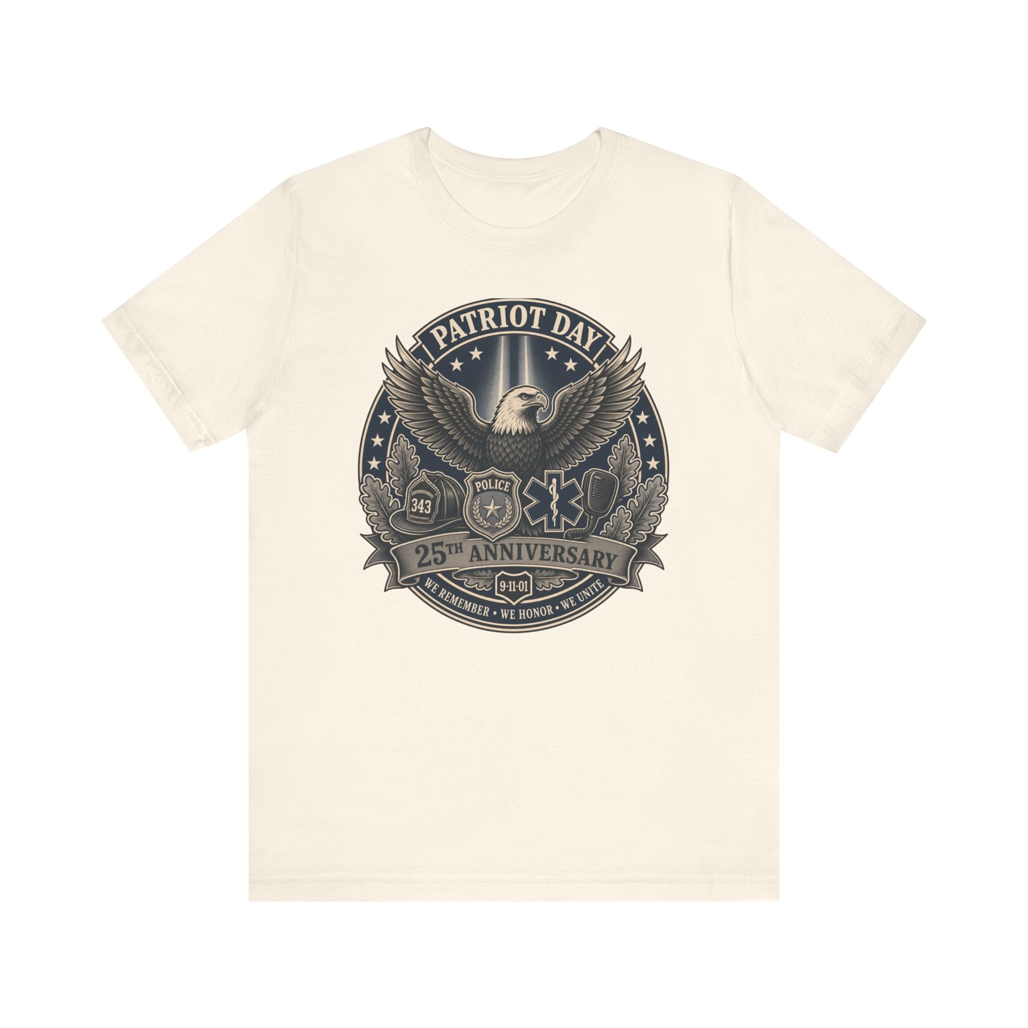 9/11 Memorial Tee | First Responder Tribute Shirt 7 9/11 Memorial Tee | First Responder Tribute Shirt - Image 7