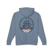 250 Years Navigating Freedom Ship Hoodie | USA 1776-2026 Patriotic