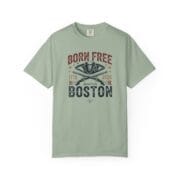 Born Free in Boston Tricorn Hat T-Shirt