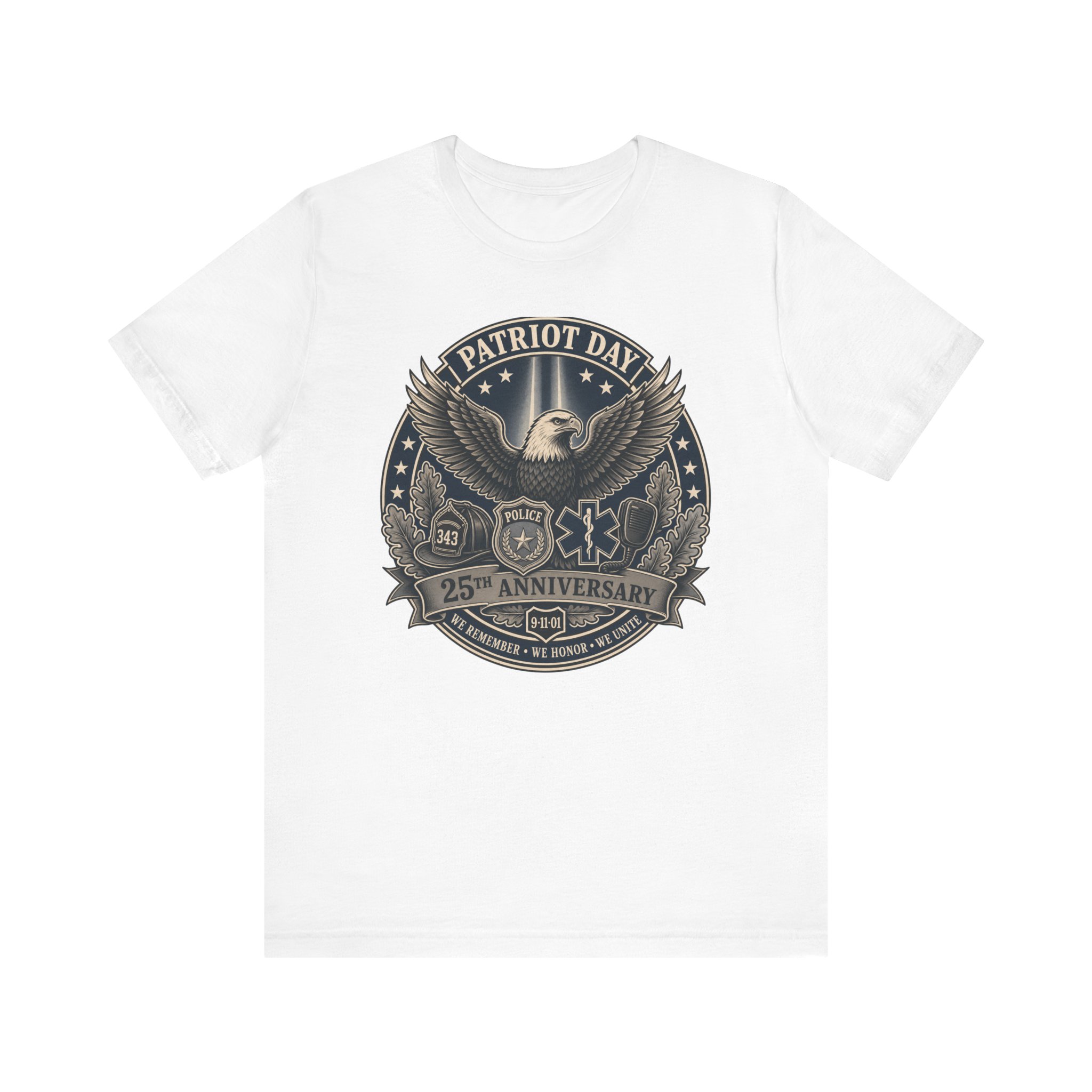 9/11 Memorial Tee | First Responder Tribute Shirt 5 9/11 Memorial Tee | First Responder Tribute Shirt - Image 5
