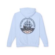 250 Years Navigating Freedom Ship Hoodie | USA 1776-2026 Patriotic - Image 14