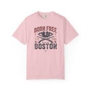 Born Free in Boston Tricorn Hat T-Shirt