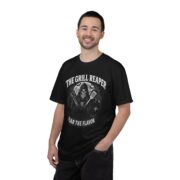 Grill Reaper Fear the Flavor T-shirt | BBQ Skull BBQing Tee - Image 6