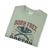 Born Free in Boston Tricorn Hat T-Shirt