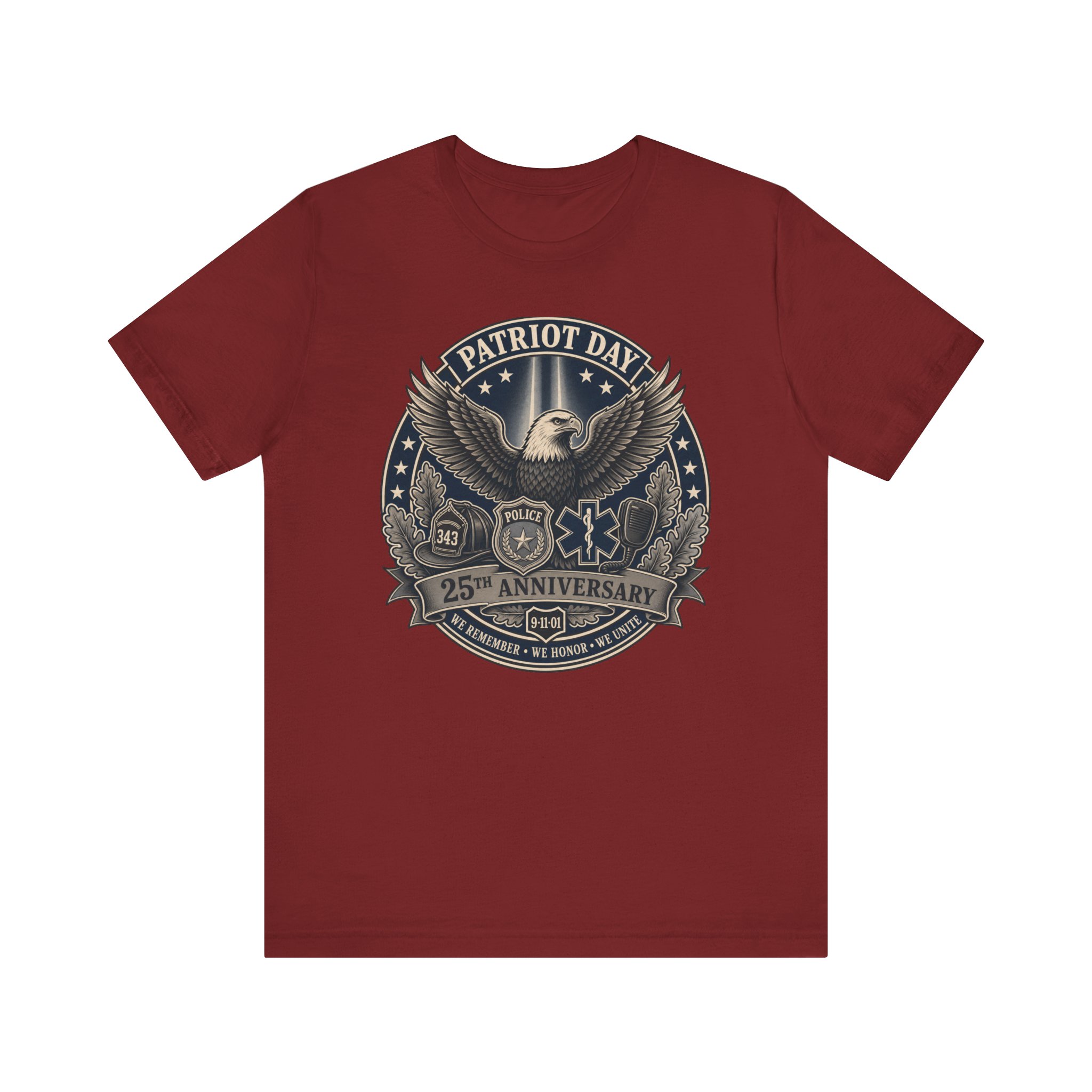9/11 Memorial Tee | First Responder Tribute Shirt 28 9/11 Memorial Tee | First Responder Tribute Shirt - Image 28