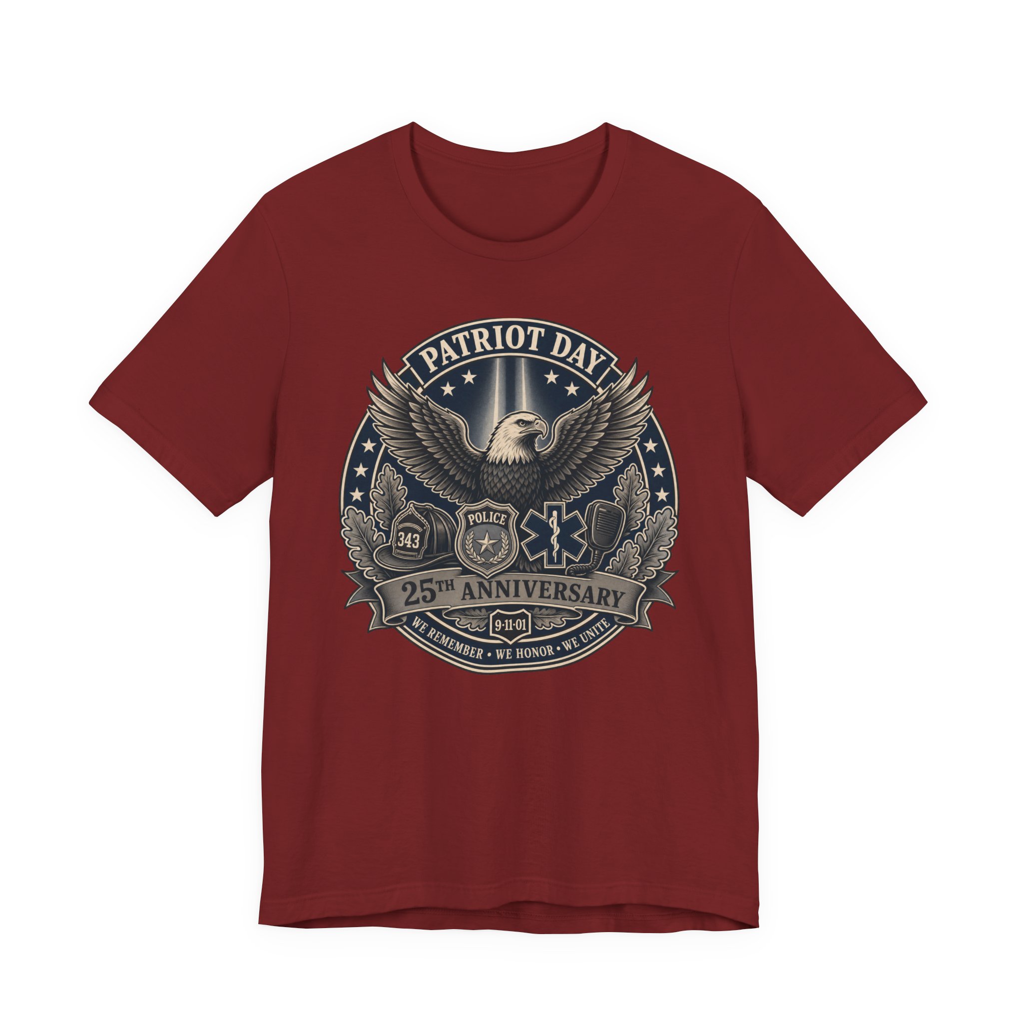 9/11 Memorial Tee | First Responder Tribute Shirt 29 9/11 Memorial Tee | First Responder Tribute Shirt - Image 29