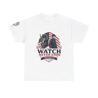 Patriotic Corrections Officer Tee | The Watch Never Ends