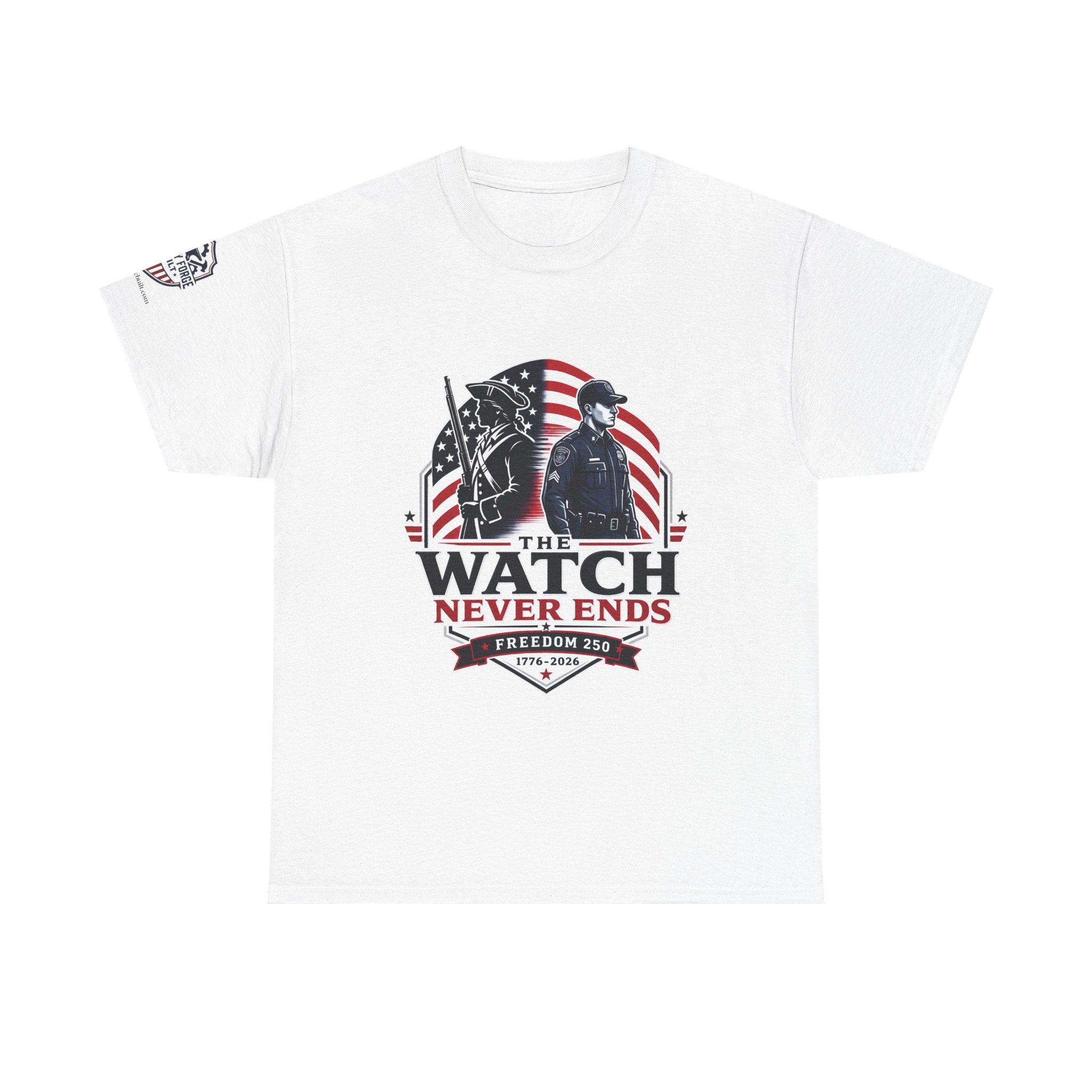 Patriotic Corrections Officer Tee | The Watch Never Ends 1 Patriotic Corrections Officer Tee | The Watch Never Ends