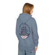 250 Years Navigating Freedom Ship Hoodie | USA 1776-2026 Patriotic - Image 4