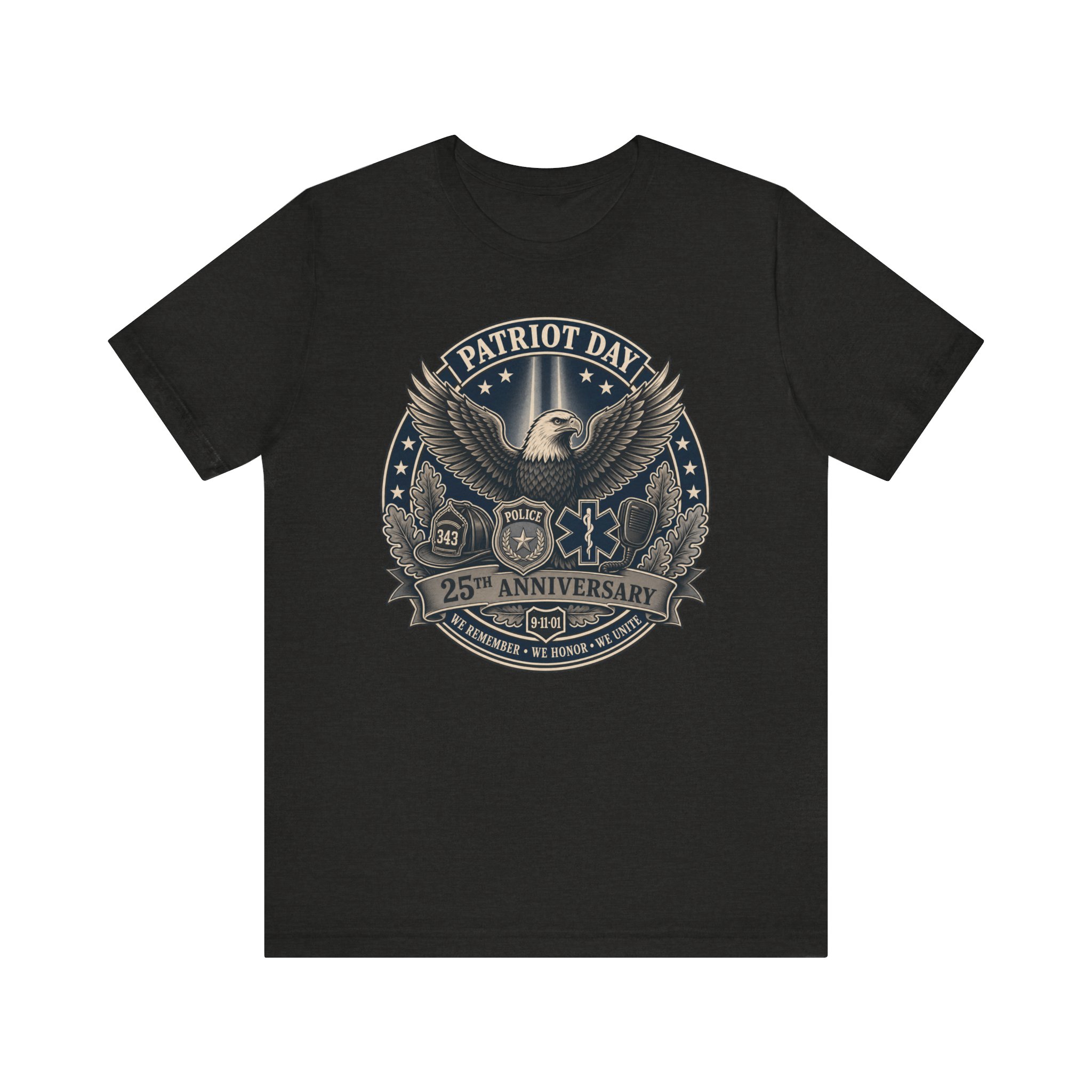 9/11 Memorial Tee | First Responder Tribute Shirt 2 9/11 Memorial Tee | First Responder Tribute Shirt - Image 2
