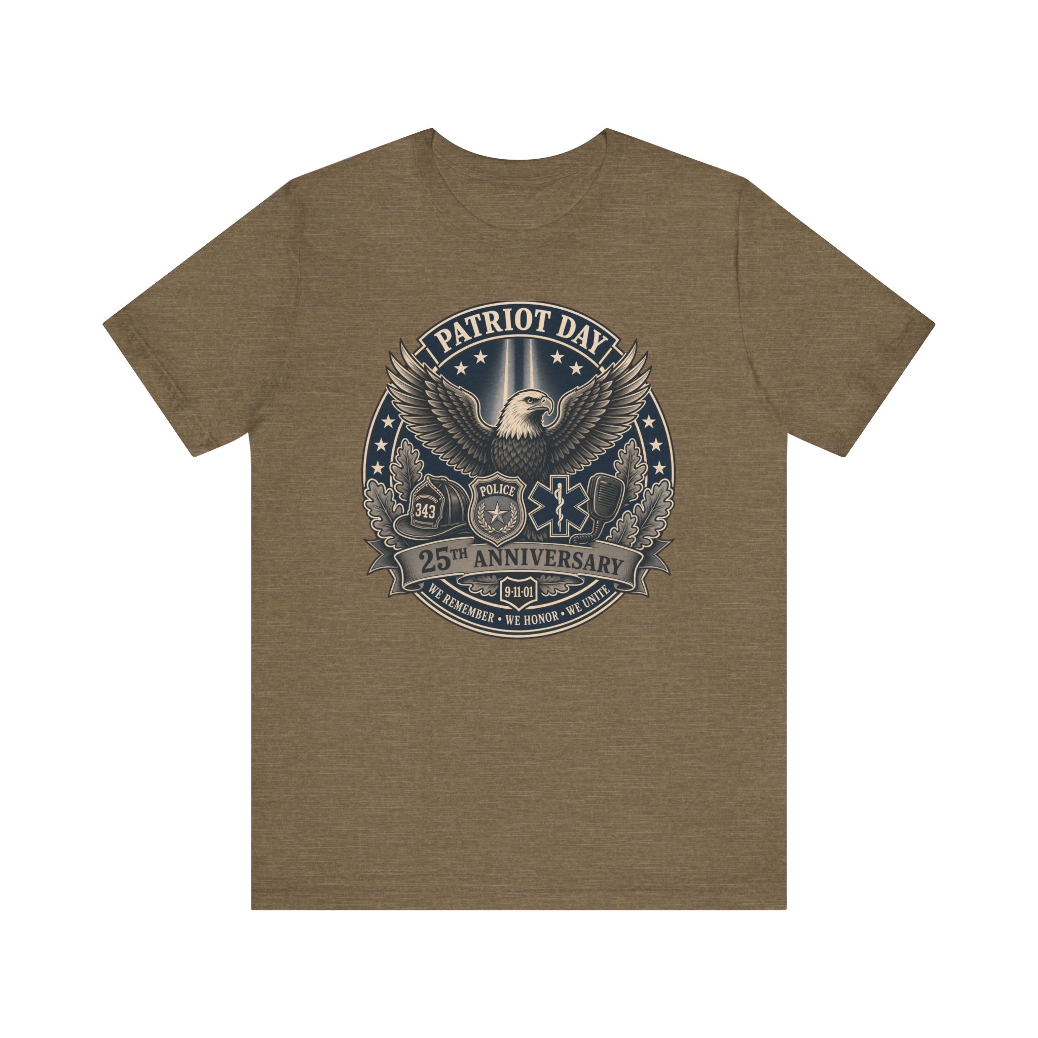 9/11 Memorial Tee | First Responder Tribute Shirt 11 9/11 Memorial Tee | First Responder Tribute Shirt - Image 11
