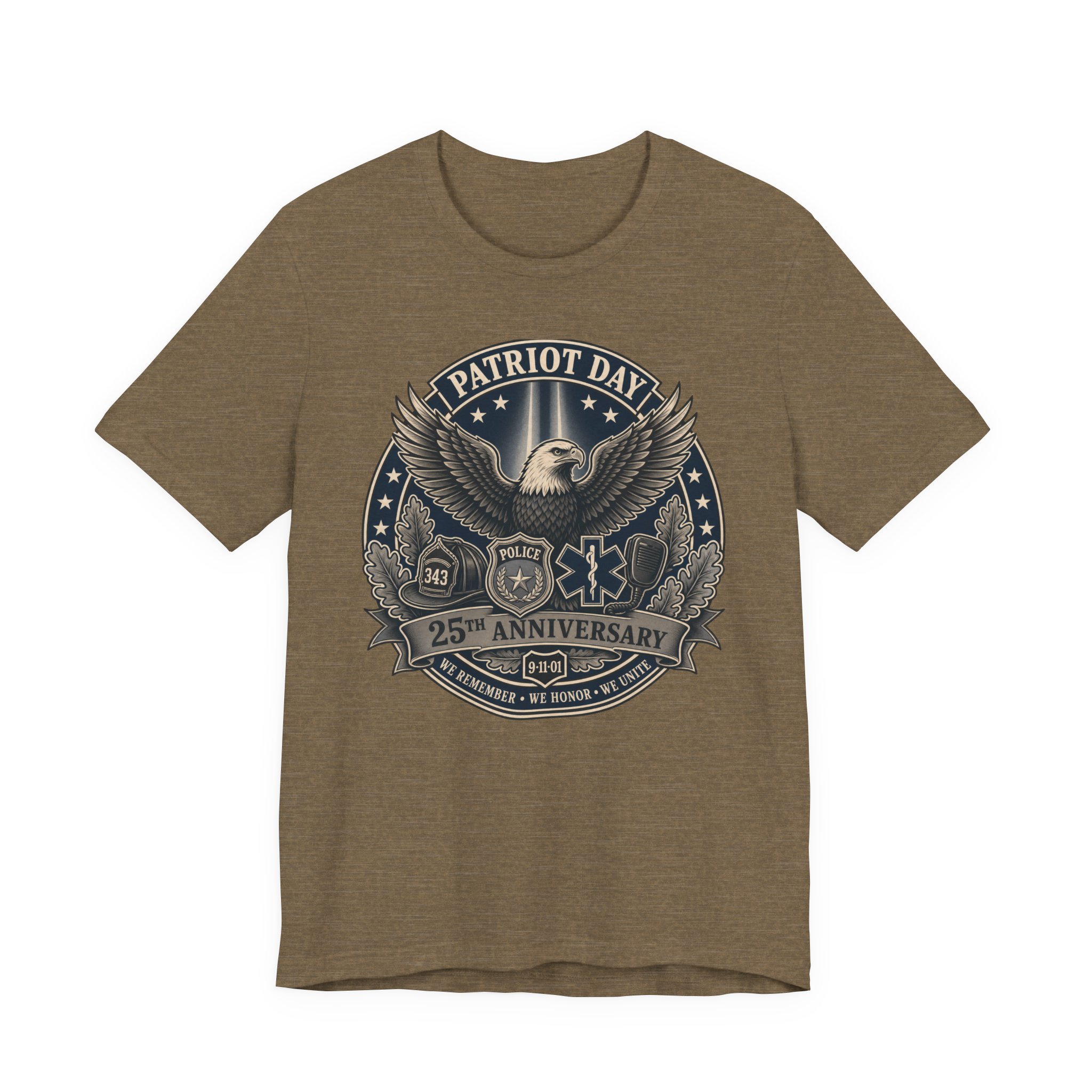 9/11 Memorial Tee | First Responder Tribute Shirt 12 9/11 Memorial Tee | First Responder Tribute Shirt - Image 12