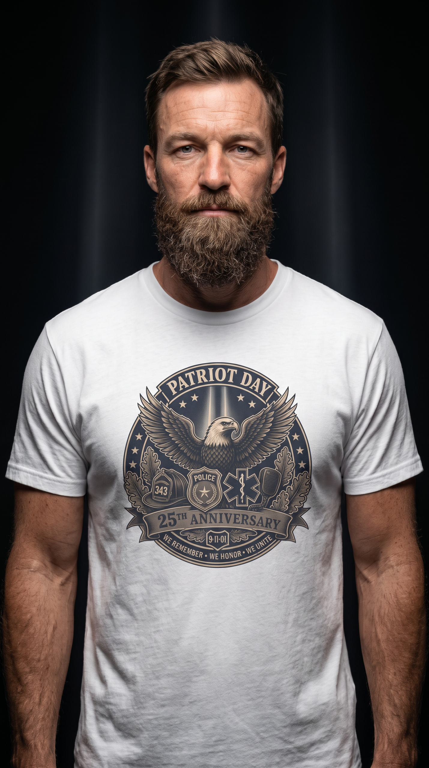 9/11 Memorial Tee | First Responder Tribute Shirt 1 9/11 Memorial Tee | First Responder Tribute Shirt