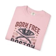 Born Free in Boston Tricorn Hat T-Shirt