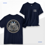 9/11 Remembrance Shield T-Shirt | Sept 11 2001 25 Years Tribute