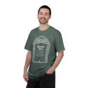 Memento Mori Shirt, Colonial Gravestone Winged Skull Tee, New England Gothic, Dark Academia, Cemetery Shirt, Spooky Season