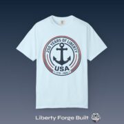 250 Years of Liberty T-Shirt, Patriotic Tee, Comfort Colors