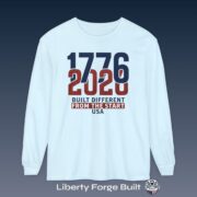 1776 2026 Built Different From the Start Long Sleeve Tee