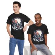 Freedom Never Dies Revolutionary soldiers T-shirt in Black
