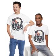 Freedom Never Dies Revolutionary soldiers T-shirt in White