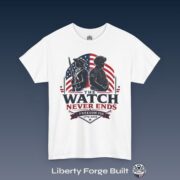 Patriotic Soldier American Flag Shirt