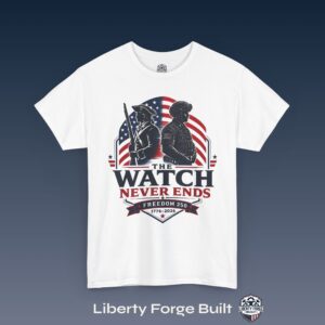 Patriotic Soldier American Flag Shirt