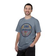 250 Years of American Grit T-Shirt, Patriotic USA Badge Tee, Comfort Colors