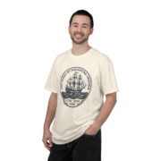 250 Years of Navigating Freedom T-Shirt, Tall Ship Patriotic Tee, Comfort Colors