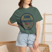 250 Years of American Grit T-Shirt, Patriotic USA Badge Tee, Comfort Colors