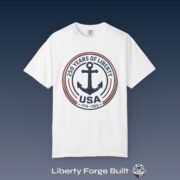 250 Years of Liberty T-Shirt, Patriotic Tee, Comfort Colors