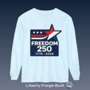 Freedom 250 1776-2026 Star Logo Long Sleeve T-Shirt