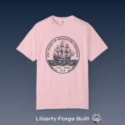250 Years of Navigating Freedom T-Shirt, Tall Ship Patriotic Tee, Comfort Colors
