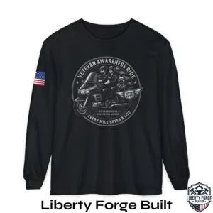 Veteran Awareness Ride Long Sleeve Tee
