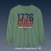 1776-2026 Built Different From the Start long-sleeve shirt