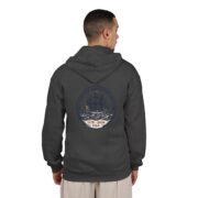 Historic Tall Ship Nautical Emblem Hoodie