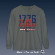 1776 2026 Built Different From the Start Long Sleeve Tee
