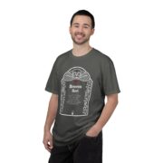 Memento Mori Shirt, Colonial Gravestone Winged Skull Tee, New England Gothic, Dark Academia, Cemetery Shirt, Spooky Season
