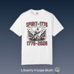 Spirit of 1776 Vintage Patriotic T-shirt