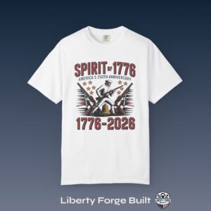 Spirit of 1776 Vintage Patriotic T-shirt
