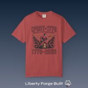 Spirit of 1776 Vintage Patriotic T-shirt