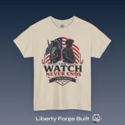 Patriotic Soldier American Flag Shirt