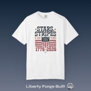 Stars, Stripes & 250 Years T-shirt
