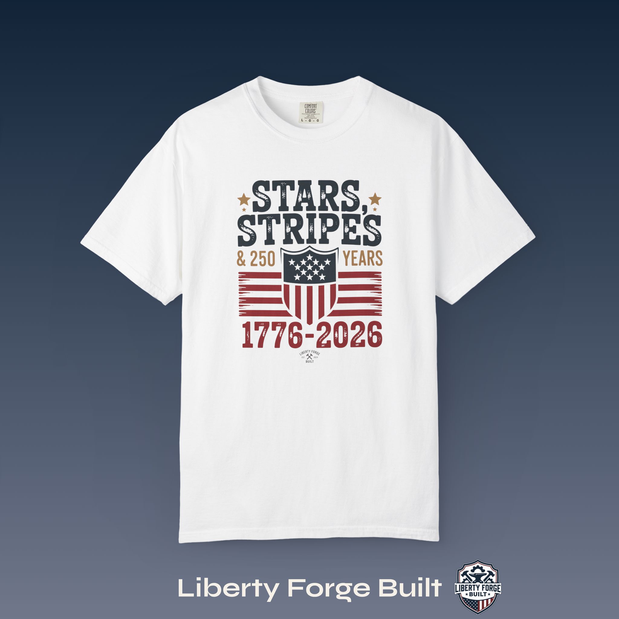 2689520869098444528_2048_custom.jpeg Stars, Stripes & 250 Years T-shirt