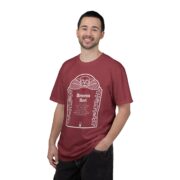 Memento Mori Shirt, Colonial Gravestone Winged Skull Tee, New England Gothic, Dark Academia, Cemetery Shirt, Spooky Season
