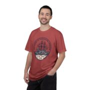 250 Years of Navigating Freedom T-Shirt, Tall Ship Patriotic Tee, Comfort Colors