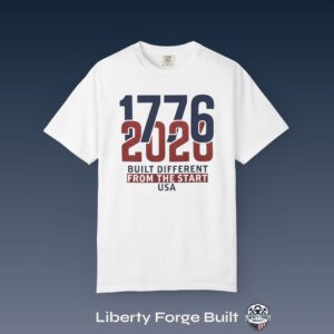 1776 2026 Built Different Since the Start T-Shirt, Comfort Colors