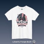 Patriotic Veteran The Watch Never Ends Tee